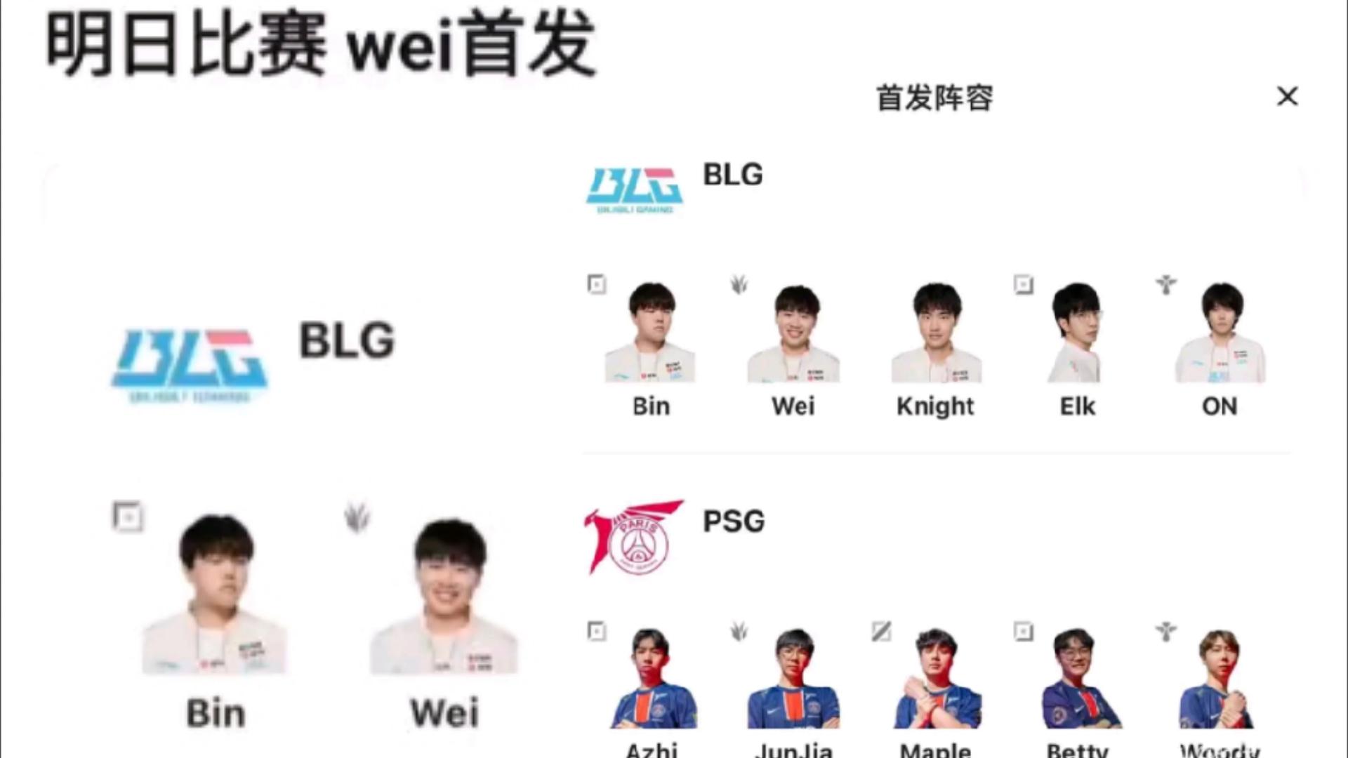 BLG发布人员变动公告：打野选手Wei即日起正式离队50亮921回复英雄联盟的简单介绍